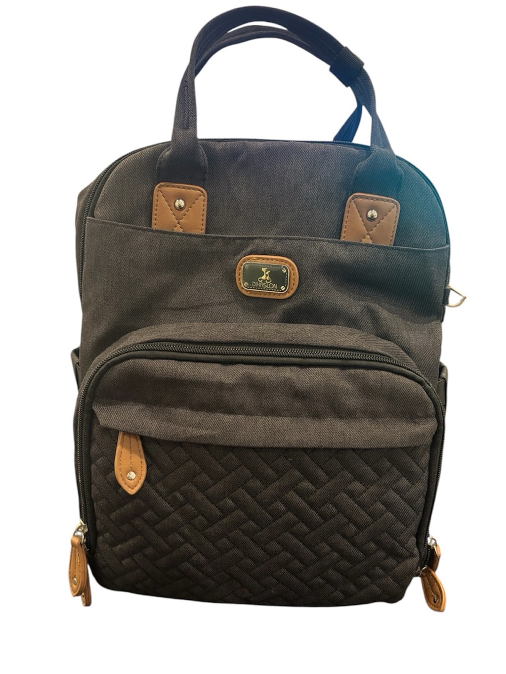 Dikaslon Portable Diaper Bag Backpack with Changing Pad Large Capacity